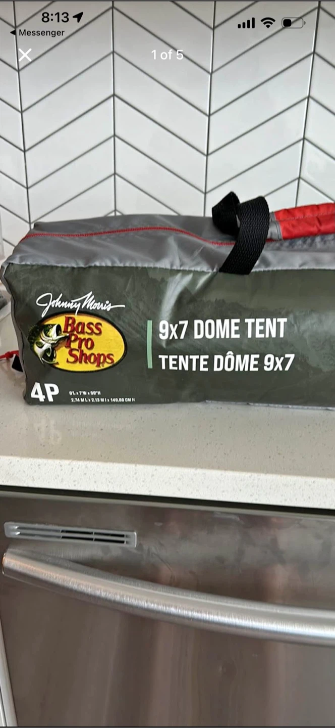 Camping Tent and Air Mattress - photo 2
