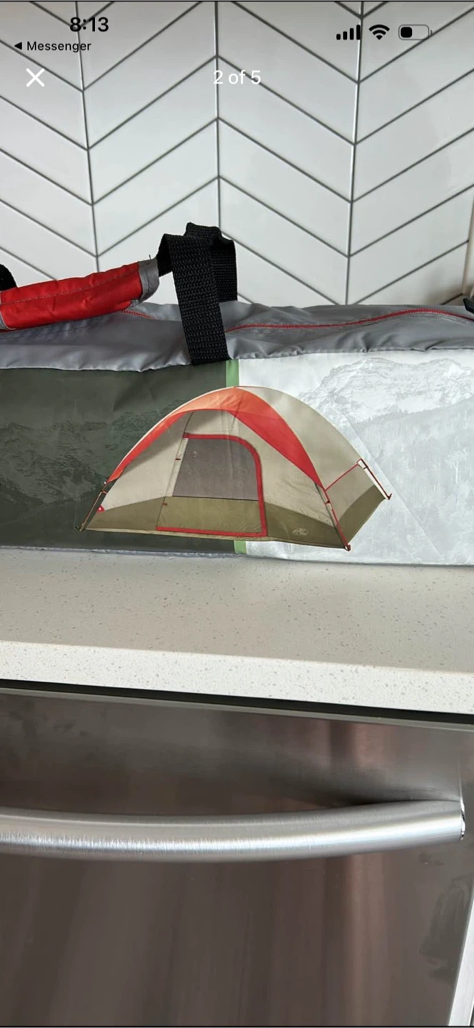 Camping Tent and Air Mattress - photo 3