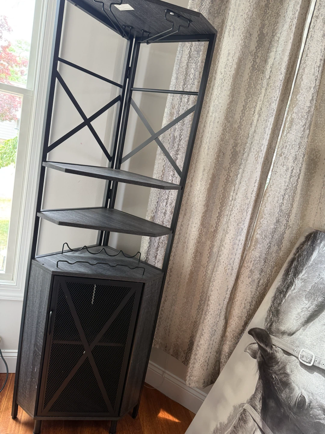 Corner Shelf with Cabinet (2 pc) - photo 2