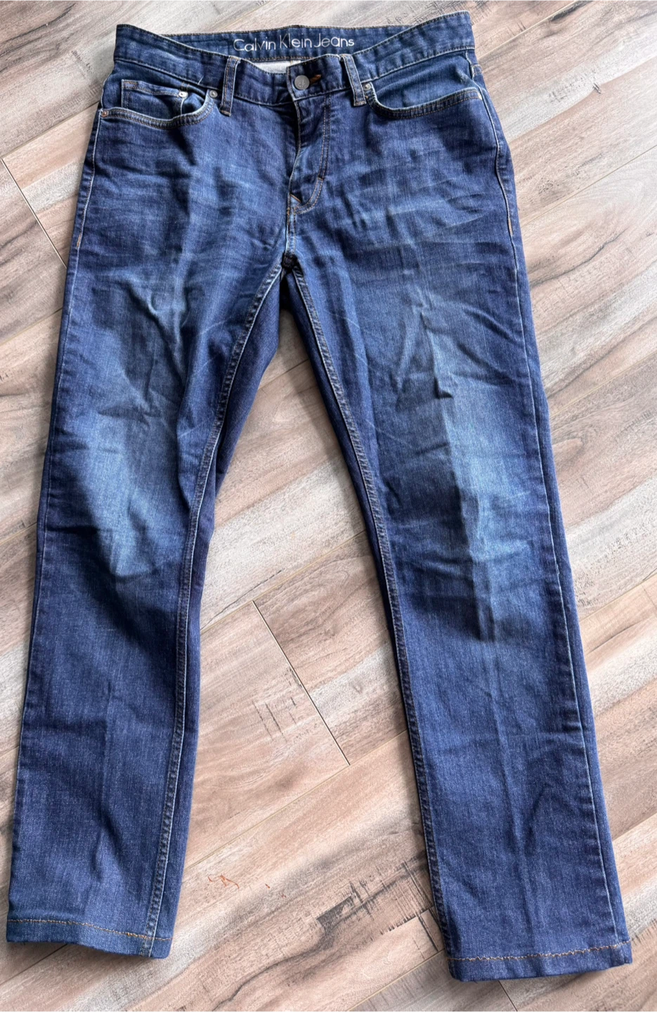 Calvin Klein Jeans Slim Straight Mens Jeans - photo 3