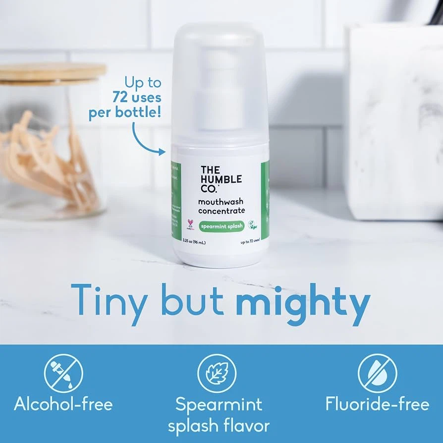 The Humble Co. Mouthwash Concentrate Spearmint Splash - photo 3