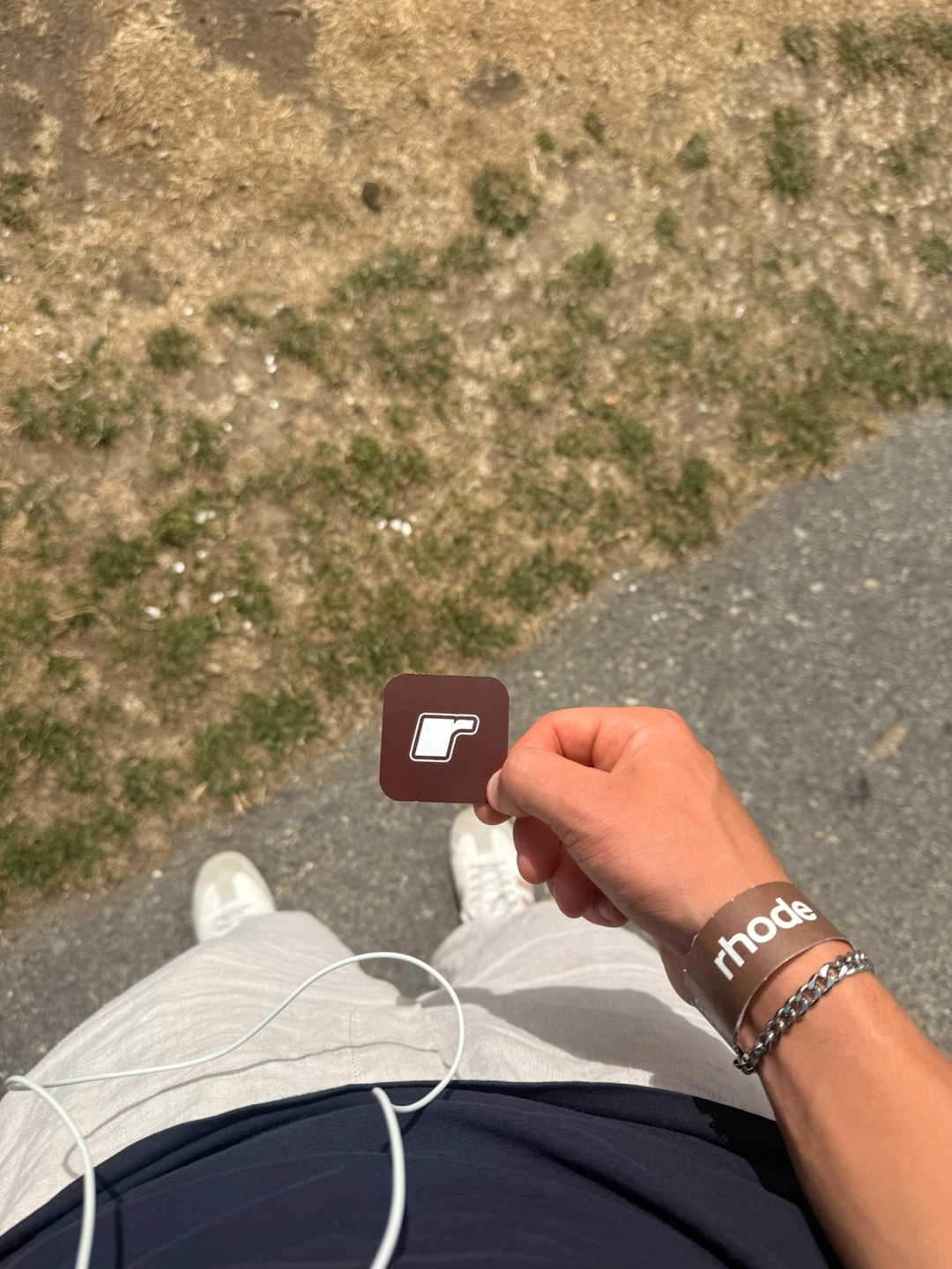 rhode Vancouver wristband + hoodie token