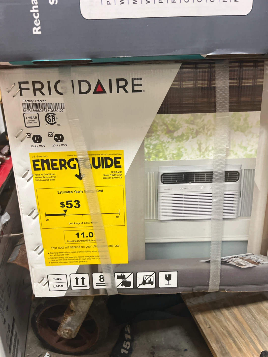 Frigidaire air conditioners. 6000 btu 1000 BTU - photo 2