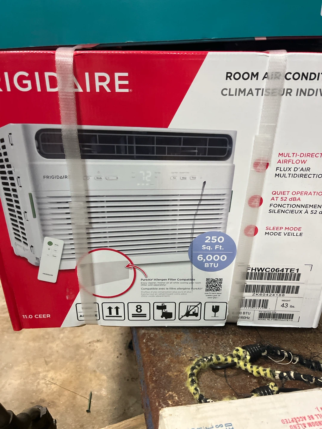 Frigidaire air conditioners. 6000 btu 1000 BTU - photo 3