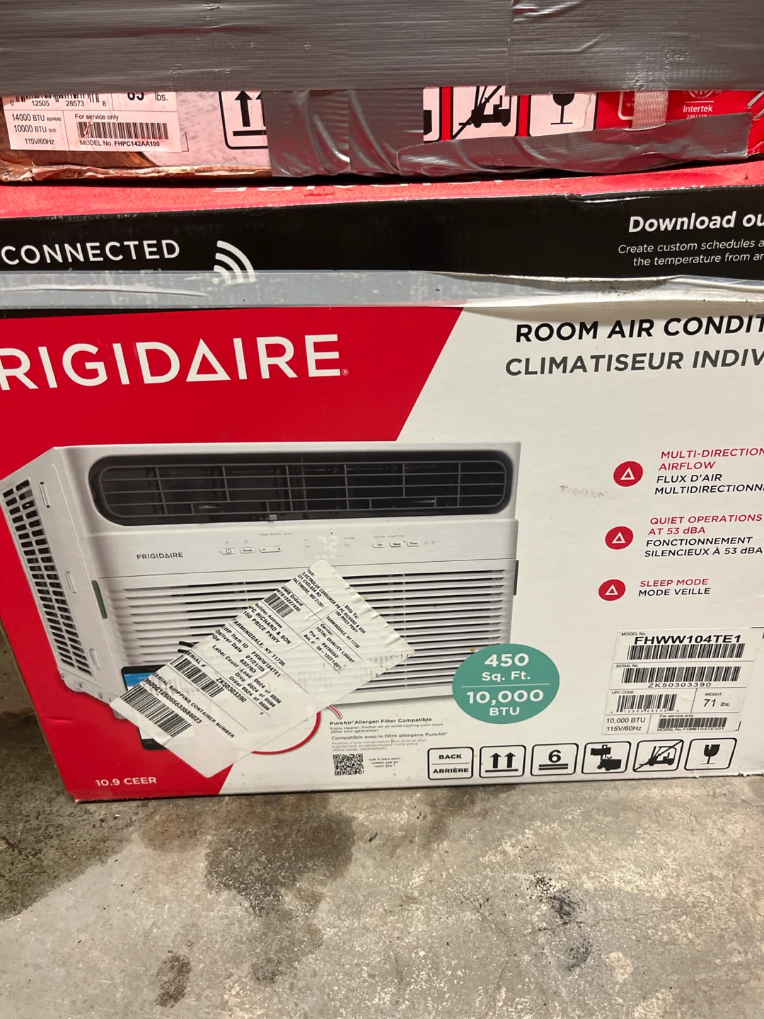 Frigidaire air conditioners. 6000 btu 1000 BTU - photo 4