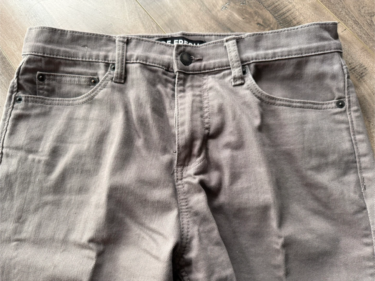 Joe Fresh Slim Straight Flex Jeans - Grey 30x32 - photo 4