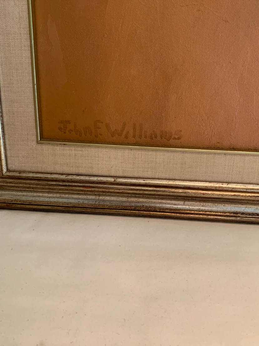 Framed Portrait Painting by John F. Williams - photo 2
