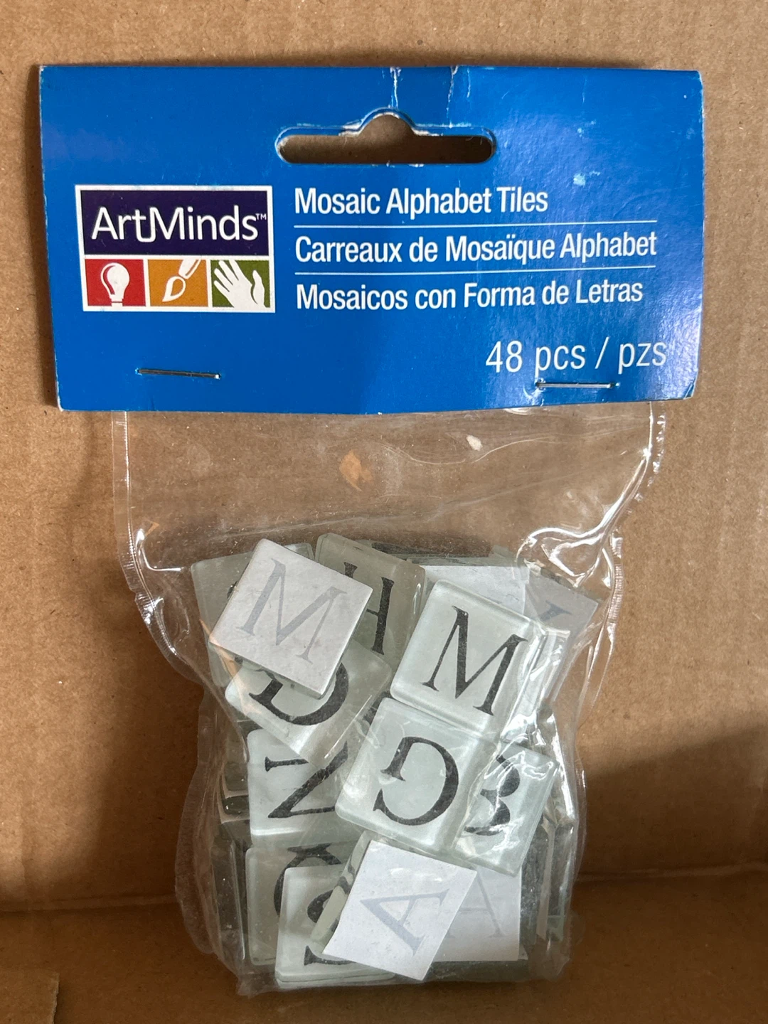 ArtMinds Mosaic Alphabet Tiles 48 pcs