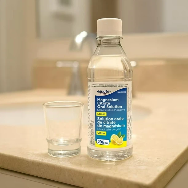 Equate Magnesium Citrate Oral Solution Lemon 296 mL - photo 2
