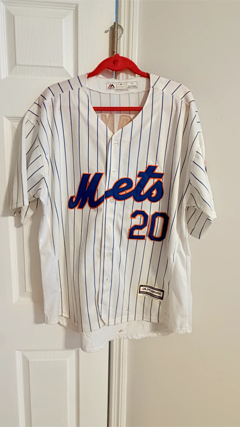 Majestic New York Mets Pete Alonso #20 Baseball Jersey