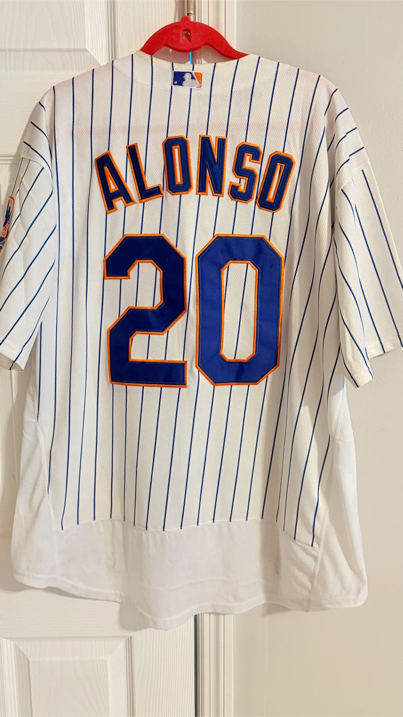 Majestic New York Mets Pete Alonso #20 Baseball Jersey - photo 2