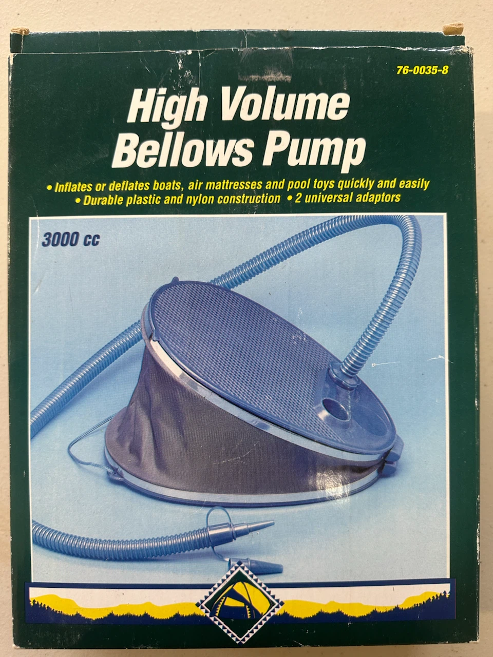 High Volume Bellows Pump - 3000 cc