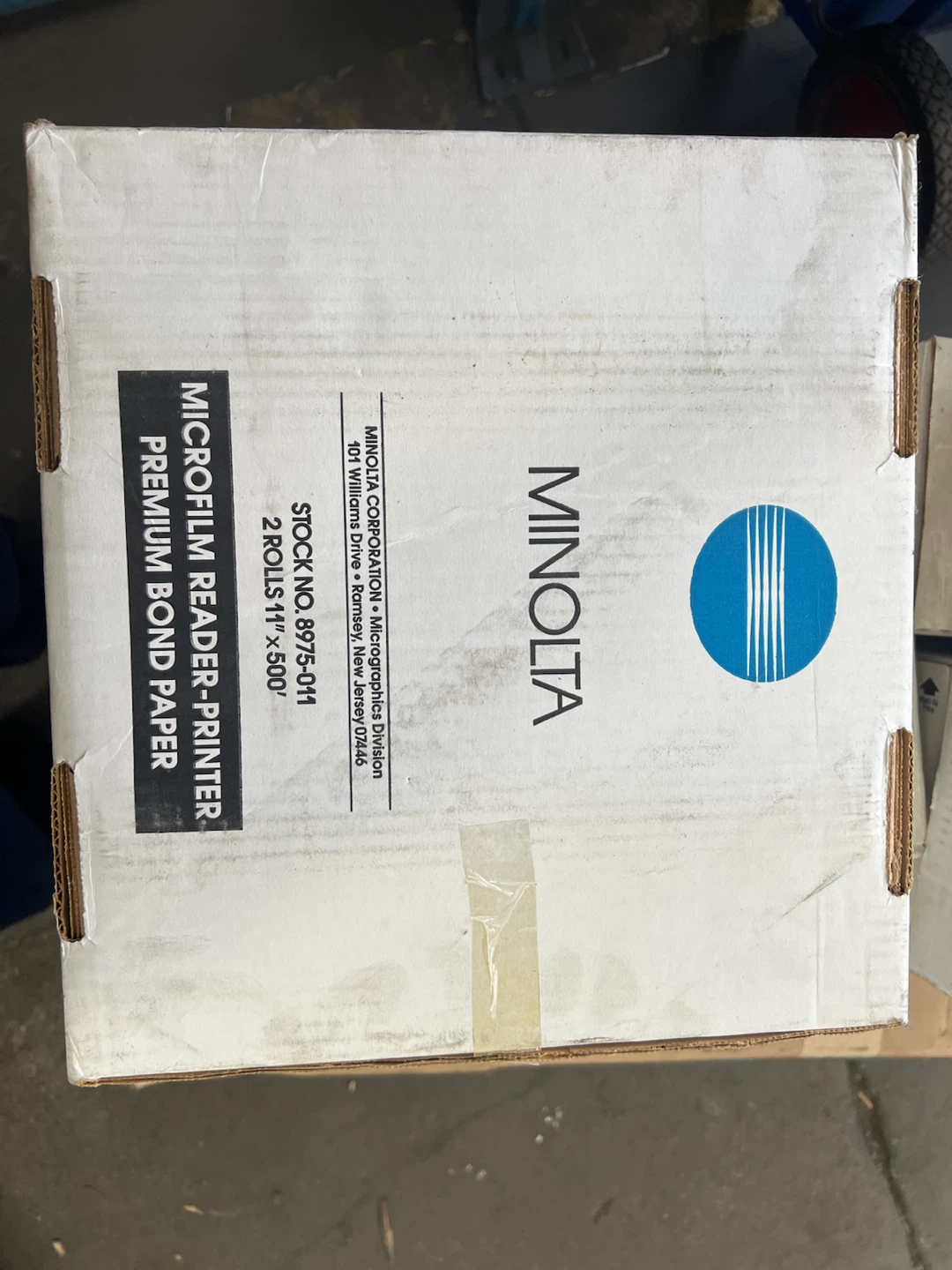 Minolta Microfilm Reader-Printer Premium Bond Paper - photo 5
