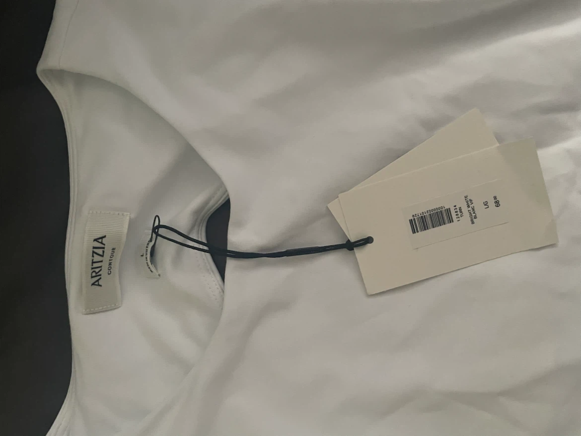 ARITZIA CONTOUR Long Sleeve Bodysuit - White - Large - photo 2