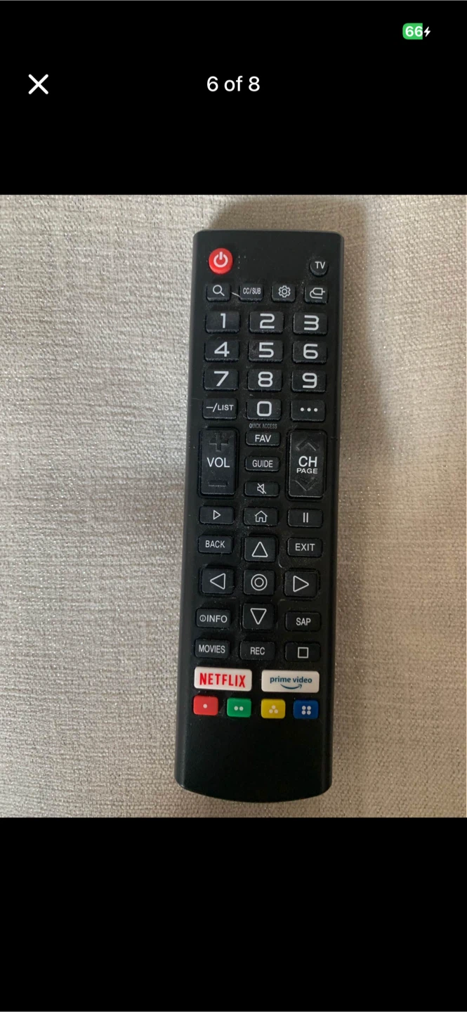 LG TV Remote Control - photo 3
