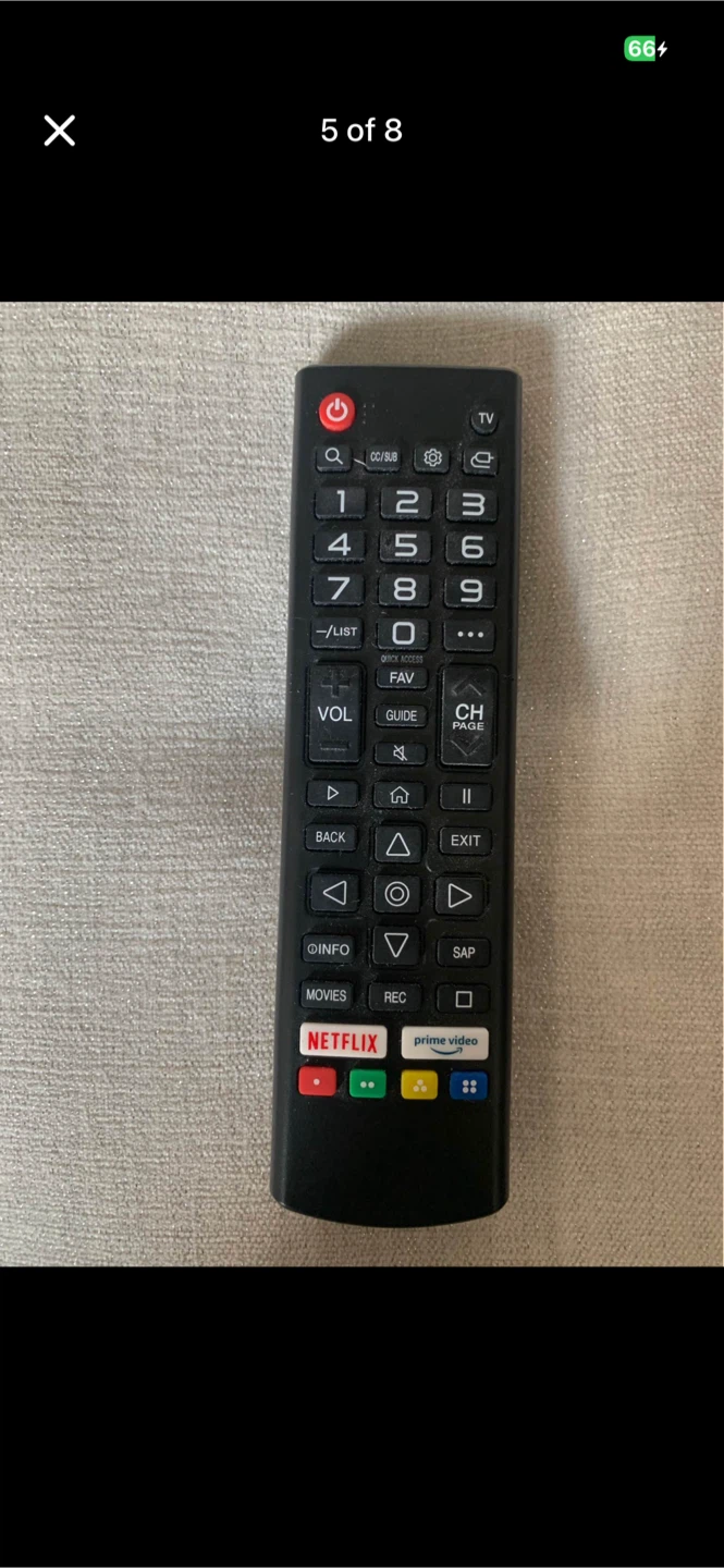 LG TV Remote Control - photo 4