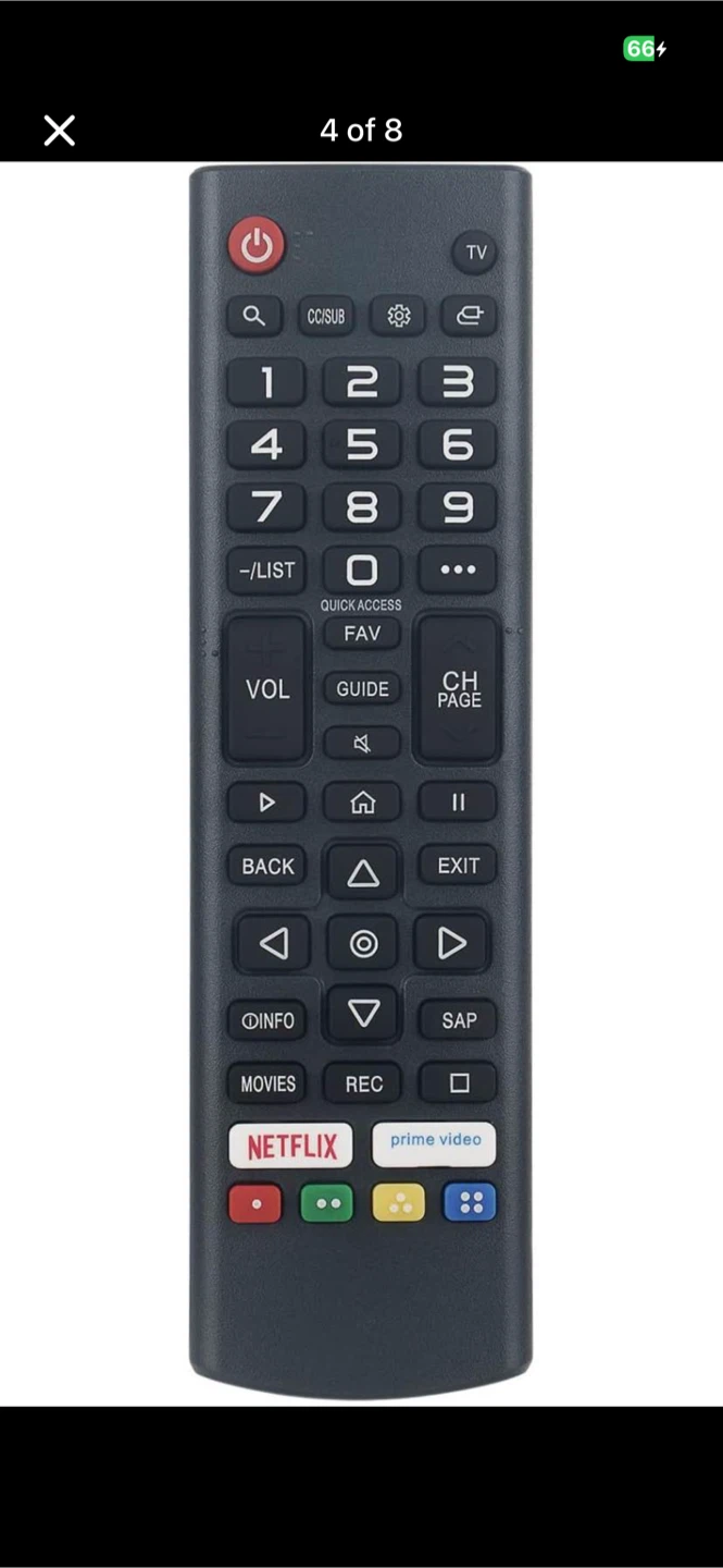 LG TV Remote Control - photo 5