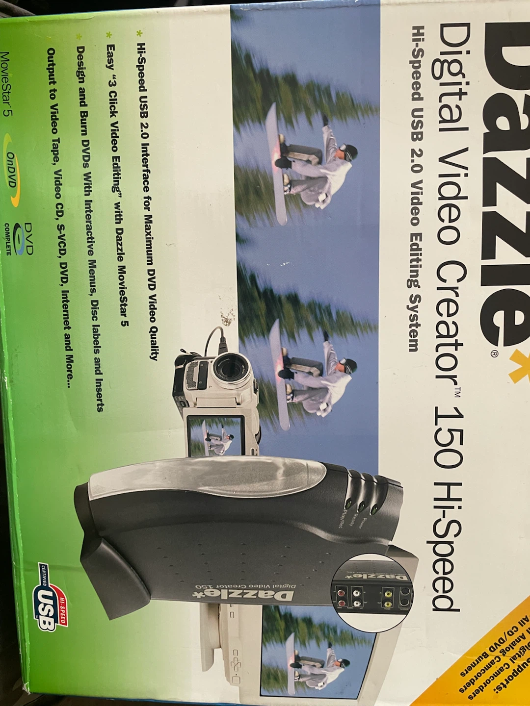 Dazzle Digital Video Creator 150 Hi-Speed USB 2.0