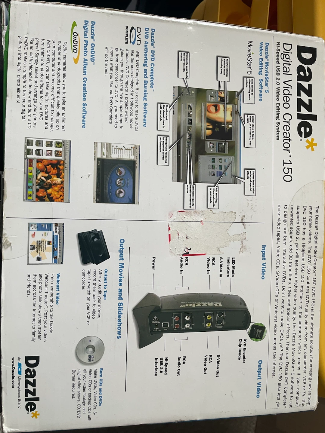 Dazzle Digital Video Creator 150 Hi-Speed USB 2.0 - photo 3