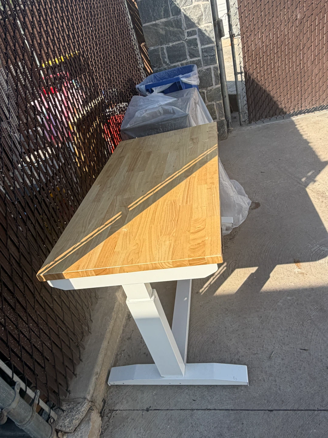 Husky Wood Top Workbench Table - photo 4
