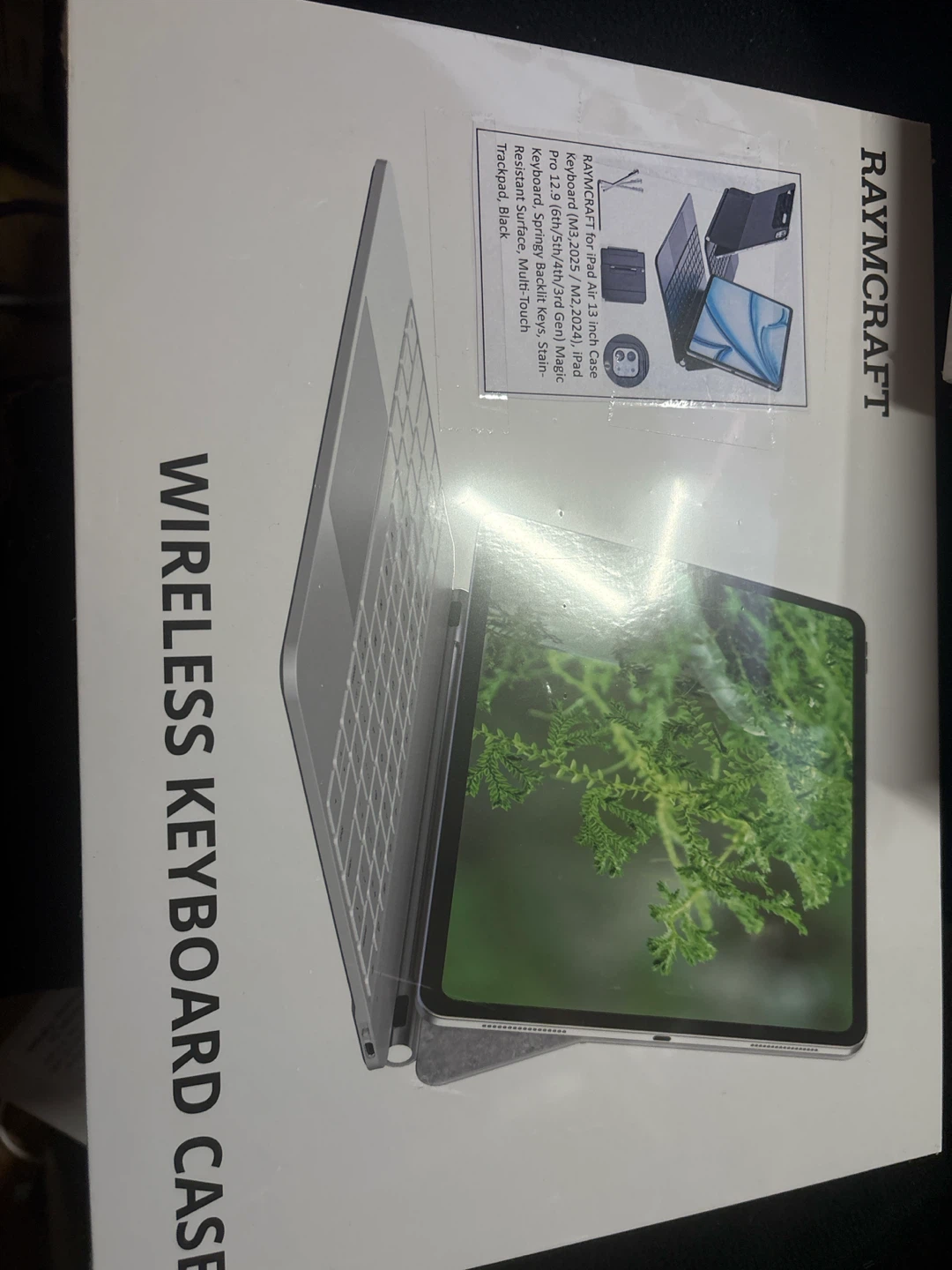 RAYMCRAFT Wireless Keyboard Case