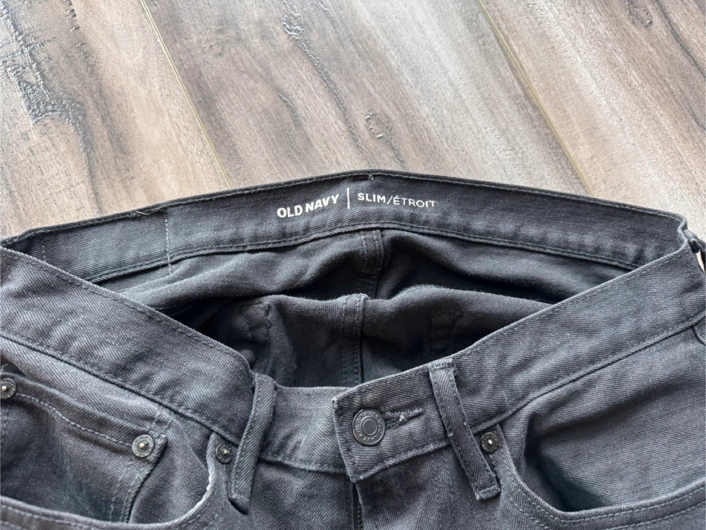 Old Navy Slim Fit Jeans - Charcoal Grey - photo 5