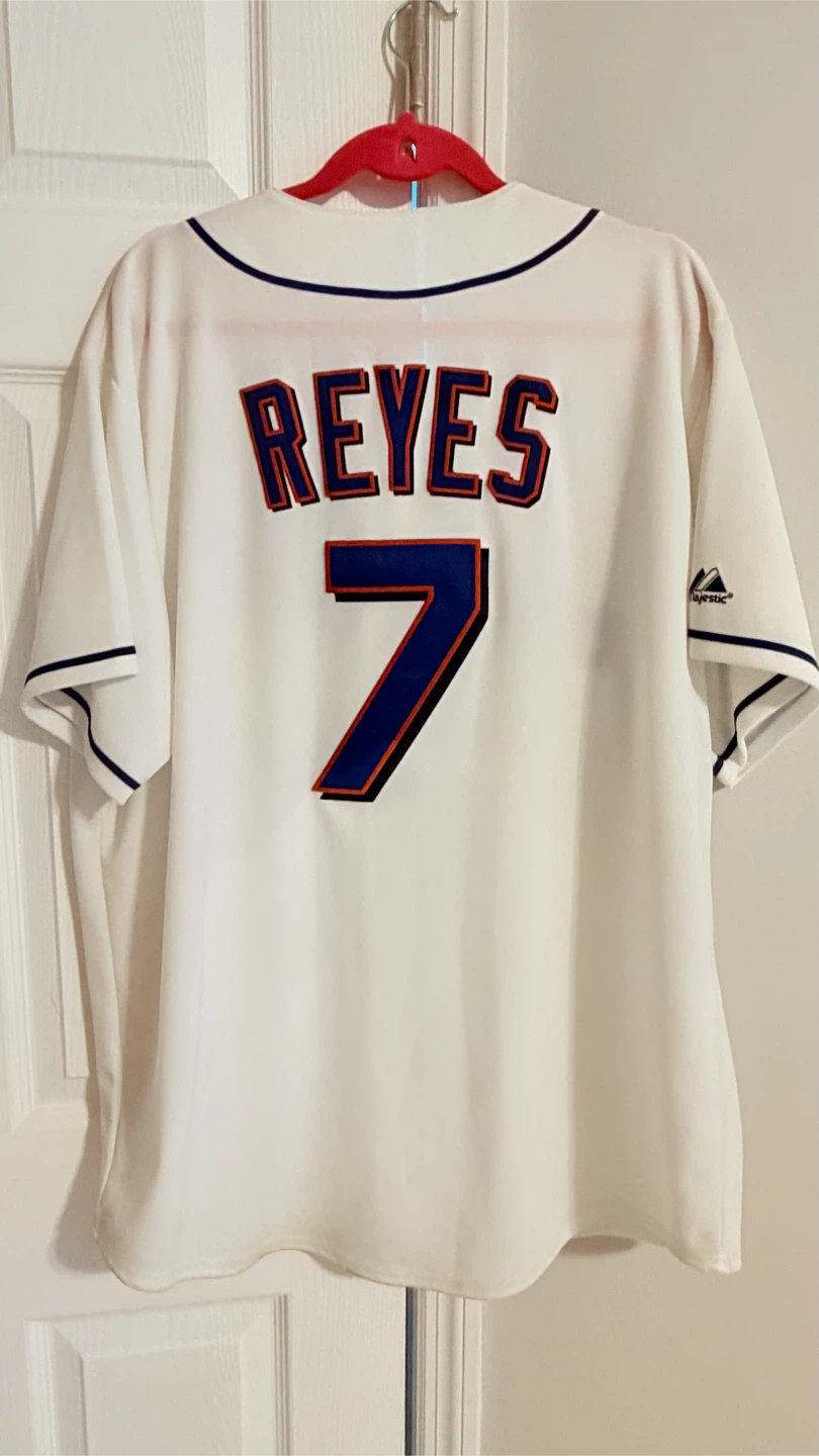 Majestic New York Mets Jose Reyes Baseball Jersey XL - photo 2