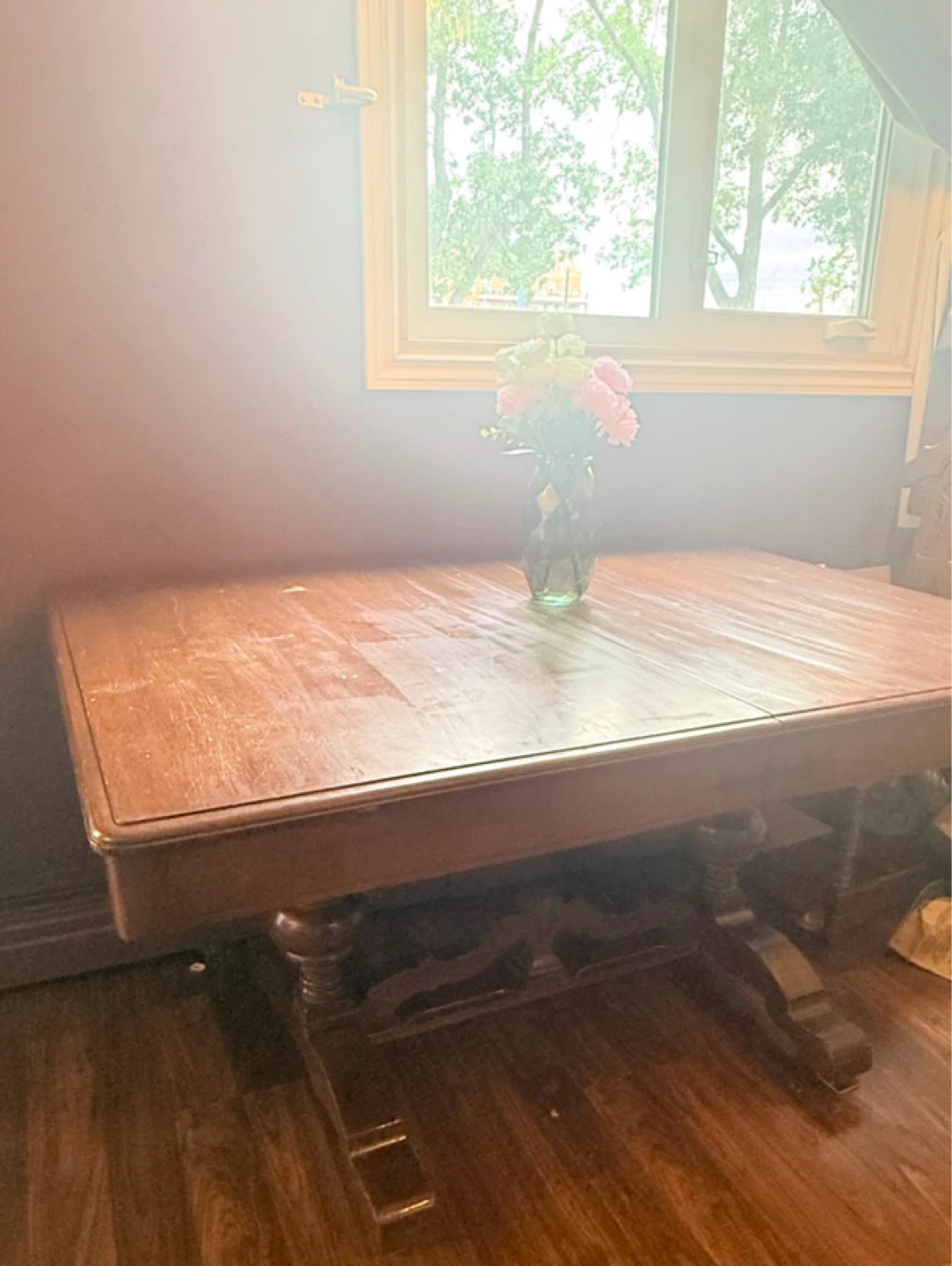 Wooden Dining Table with 6 Chairs - photo 4