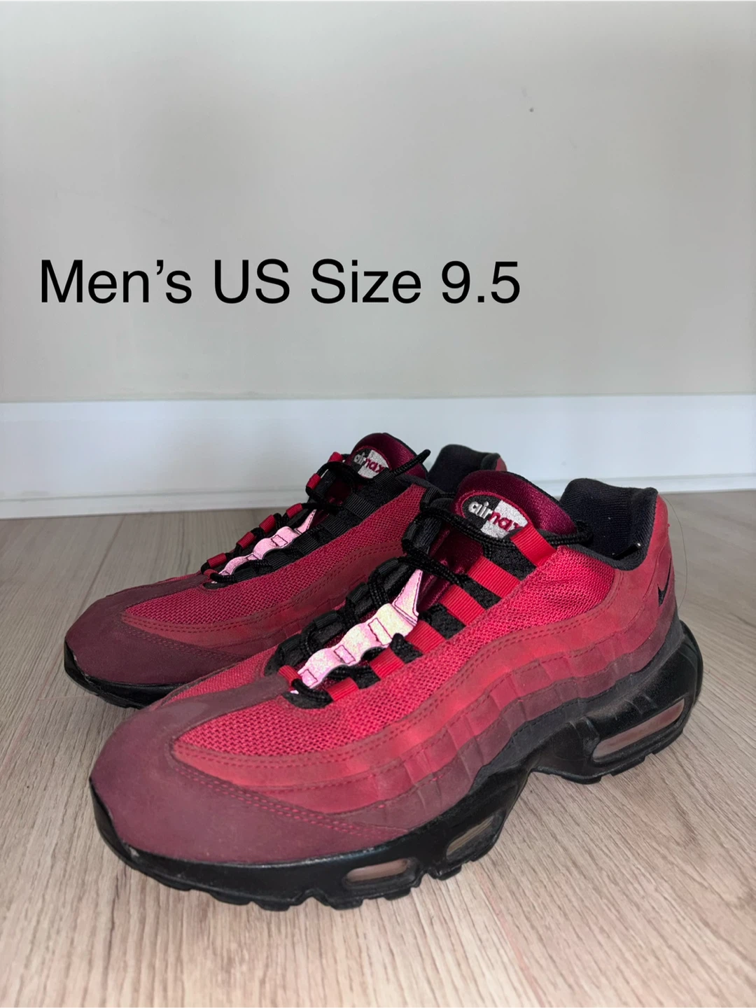 Nike Air Max 95 Red Running Shoes