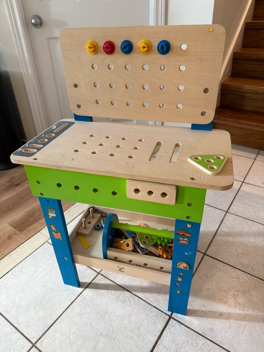 Hape Toy Workbench with Accessories