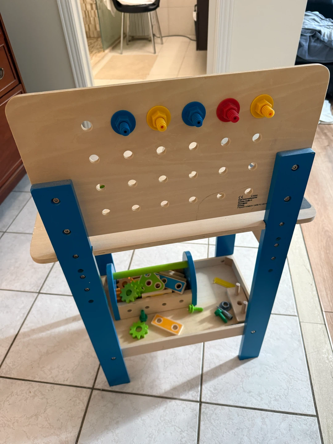 Hape Toy Workbench with Accessories - photo 3