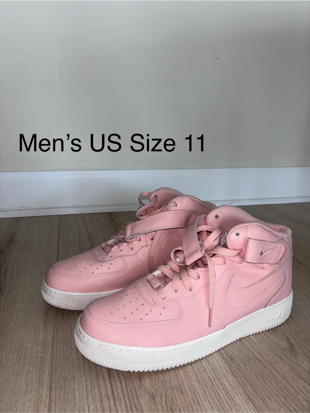 Nike Air Force 1 High Pink Leather Men's US Size 11
