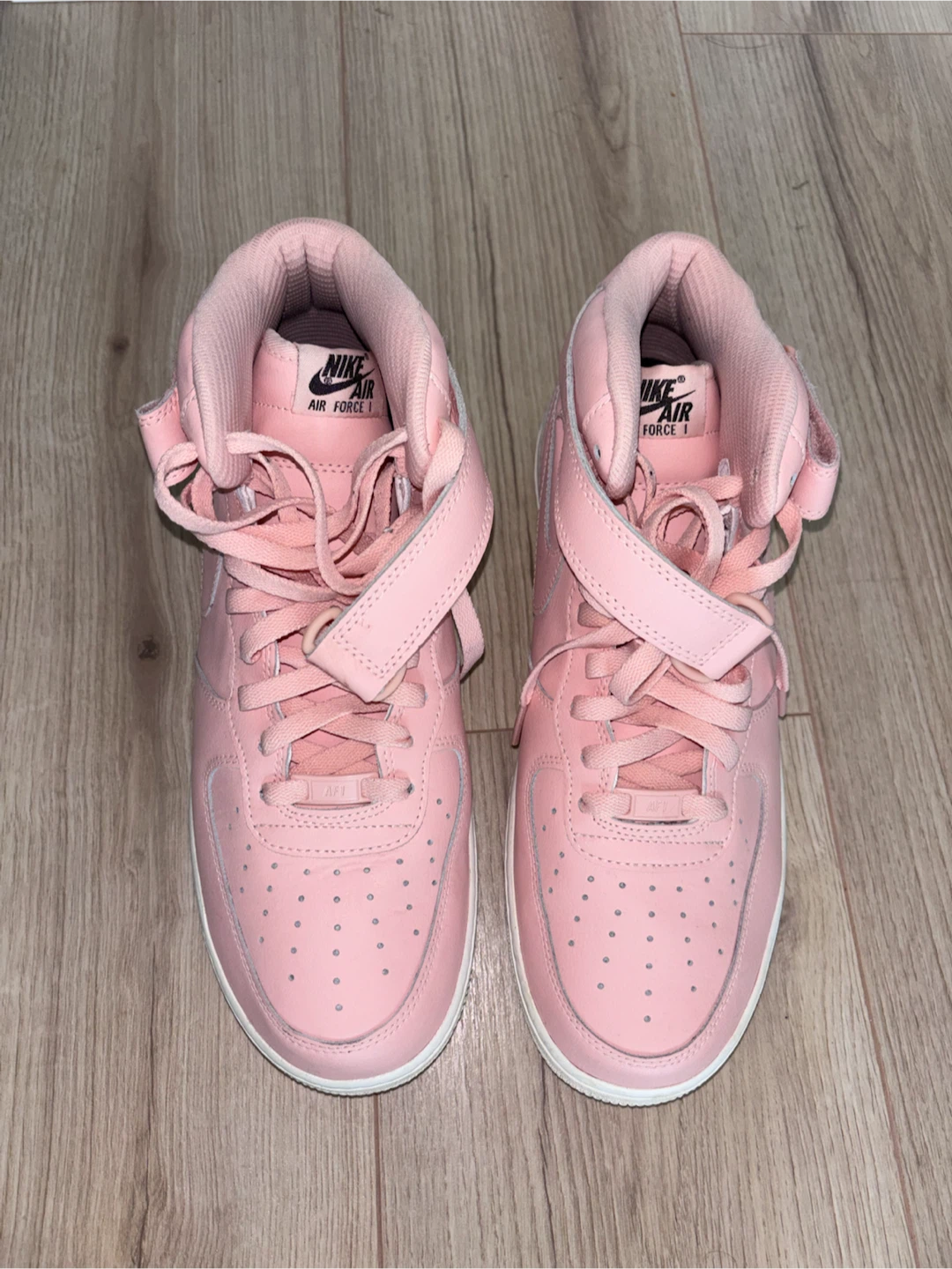 Nike Air Force 1 High Pink Leather Men's US Size 11 - photo 2