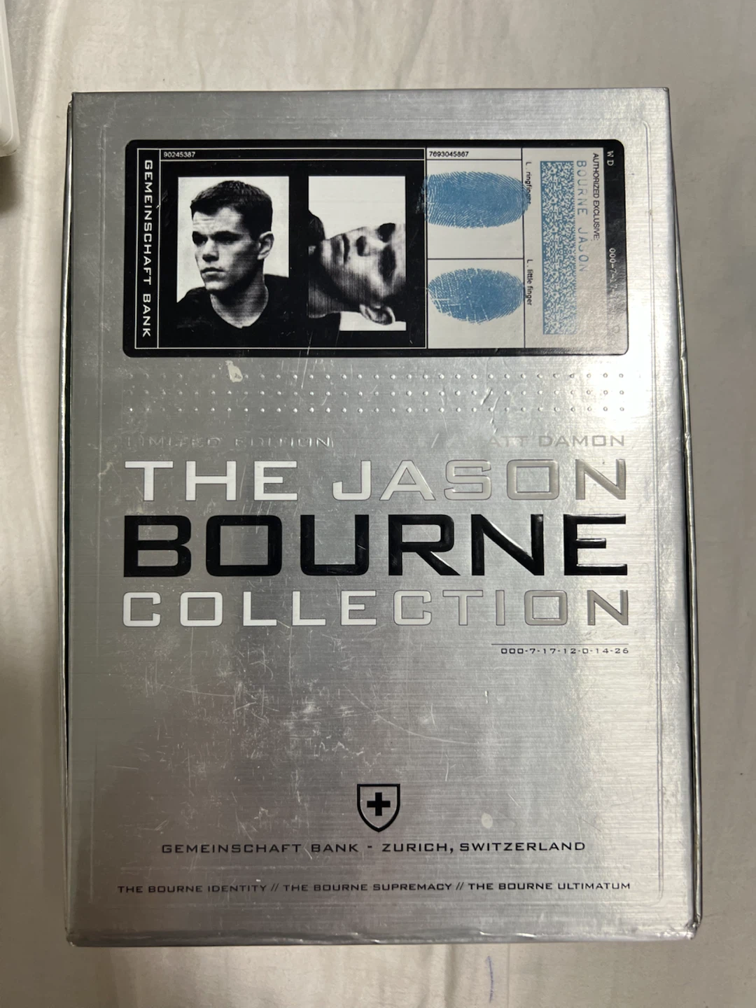 The Jason Bourne Collection Limited Edition Blu-ray Box Set