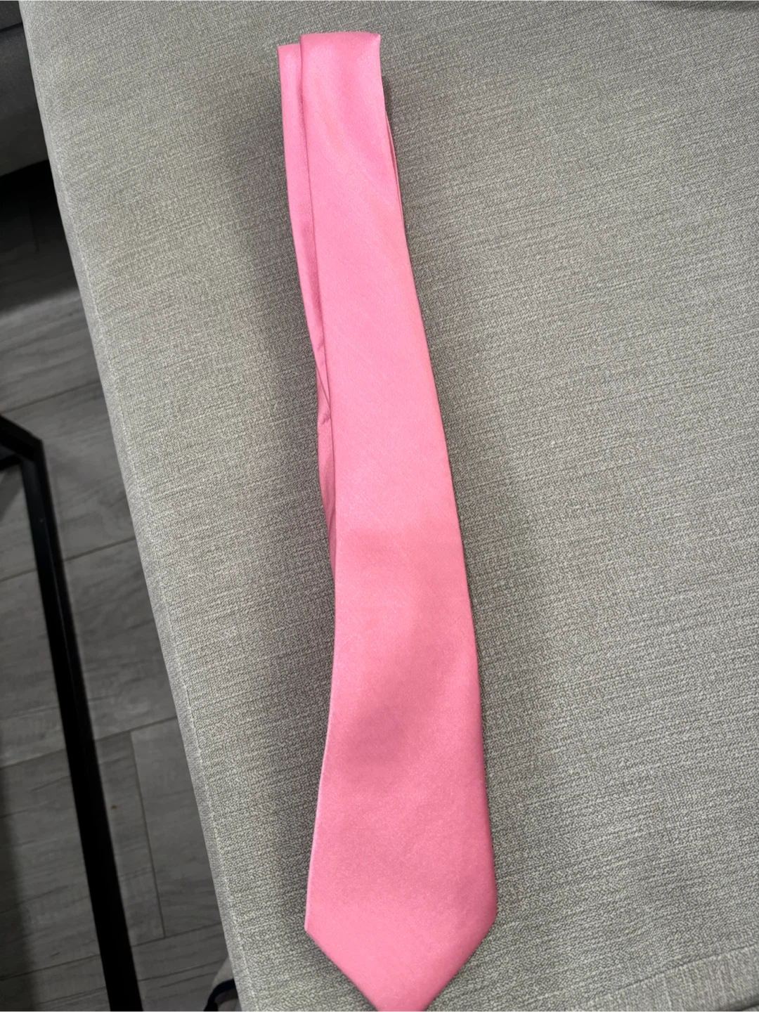 Pink Satin Tie