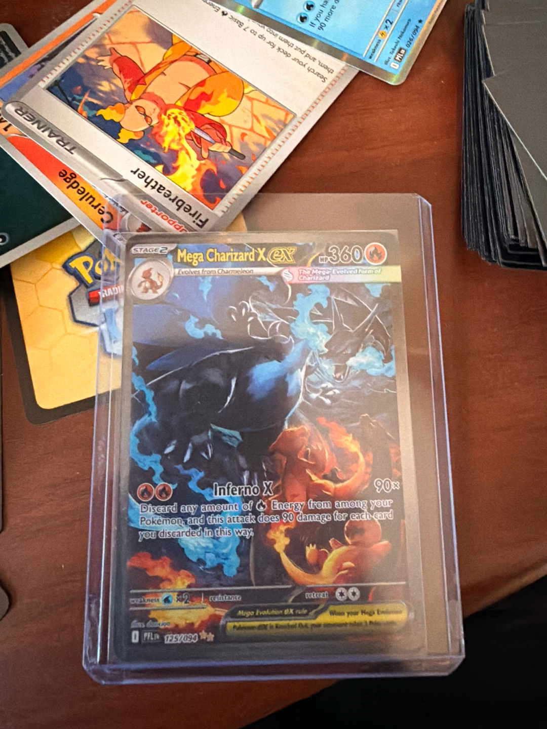 Pokemon Trading Cards - Mega Charizard X EX, Mewtwo EX, Venusaur - photo 3