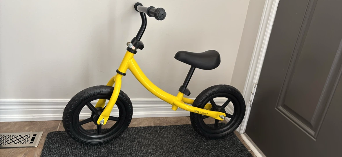 Triple Tree Yellow Balance Bike