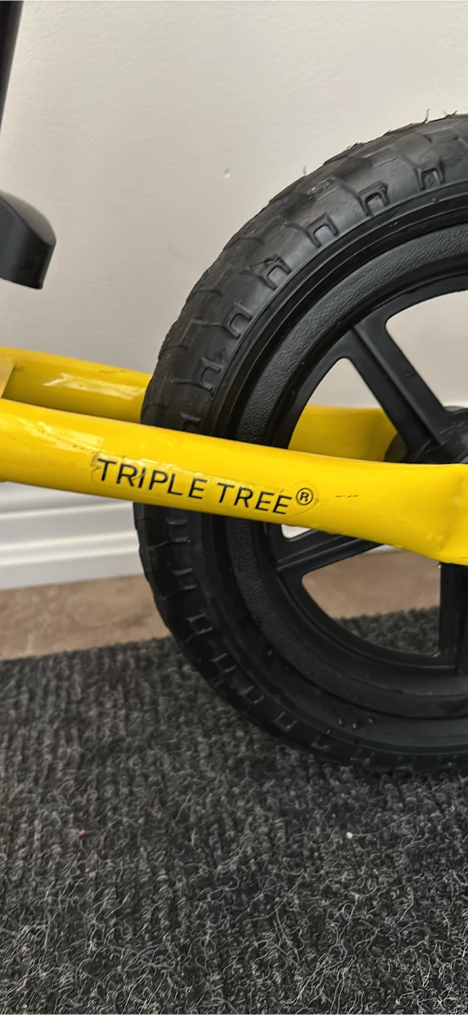 Triple Tree Yellow Balance Bike - photo 2