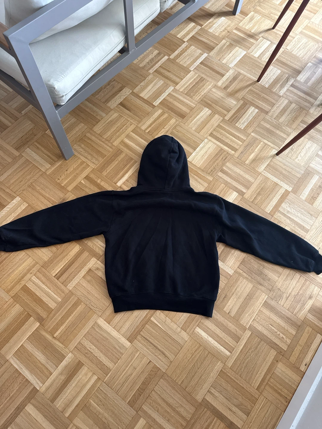 Aritzia Black Sweatfleece Hoodie - photo 3