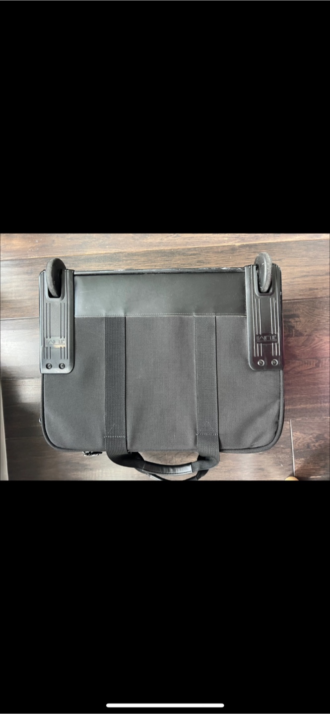 Tumi Black Ballistic Nylon Wheeled Briefcase - photo 5