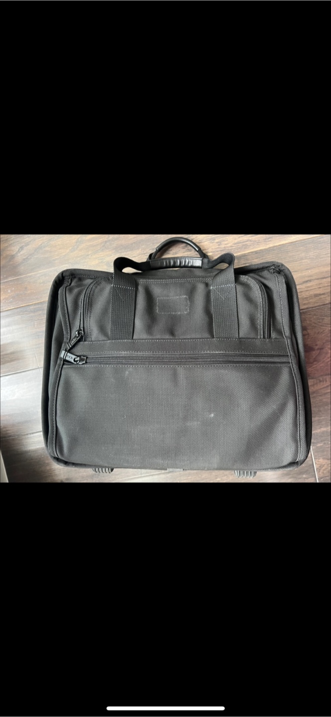 Tumi Black Ballistic Nylon Wheeled Briefcase - photo 3