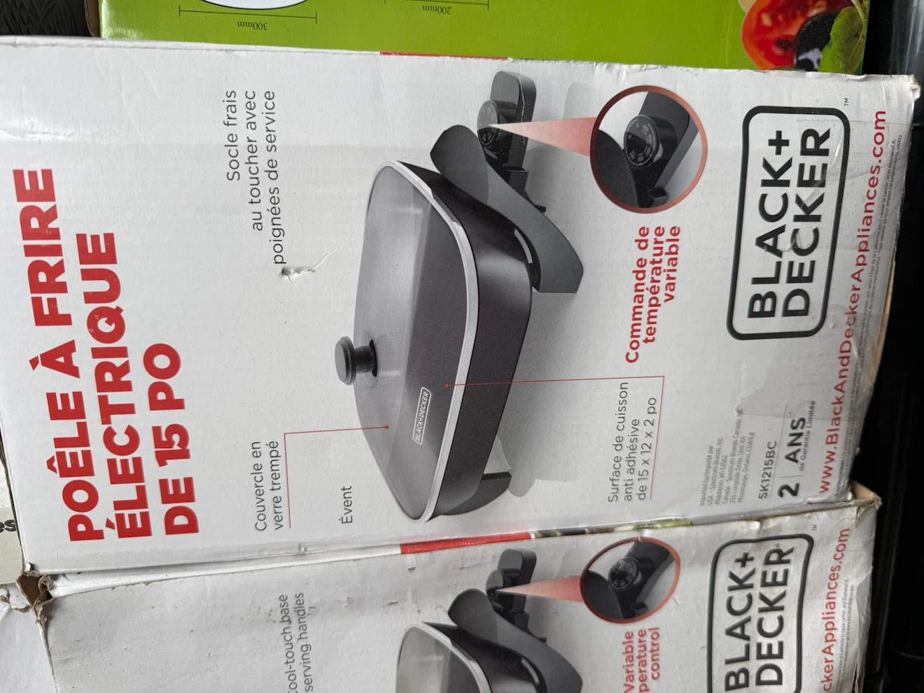 Black+Decker 15" Electric Skillet