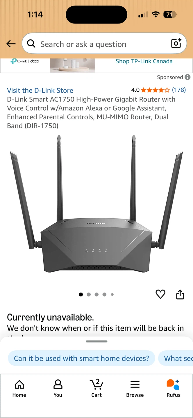 D LINK AC1750 and AC1200 Dual Band, High Power Router - photo 3