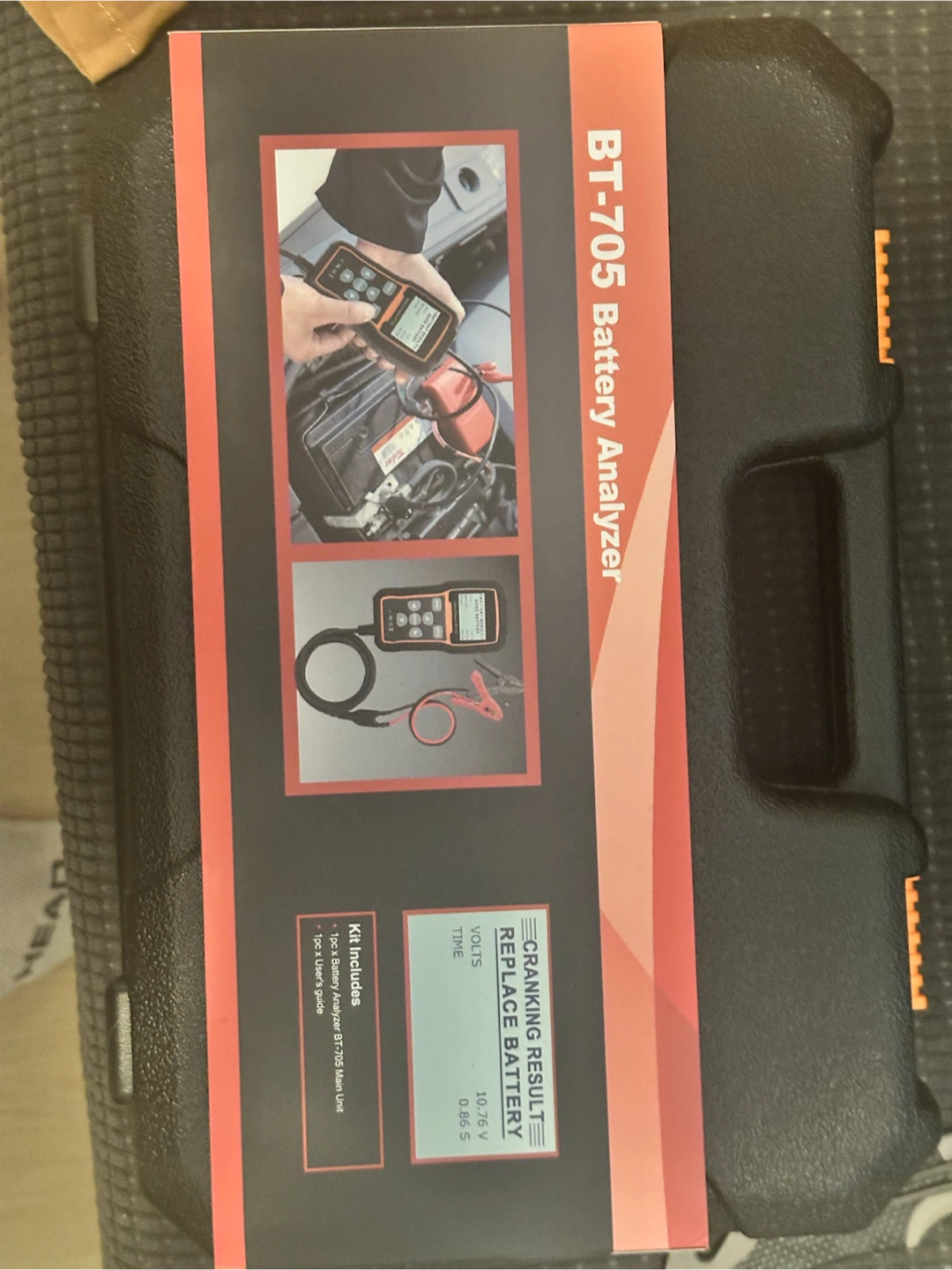 FOXWELL BT705 Car Battery Tester 24V 12V - photo 2