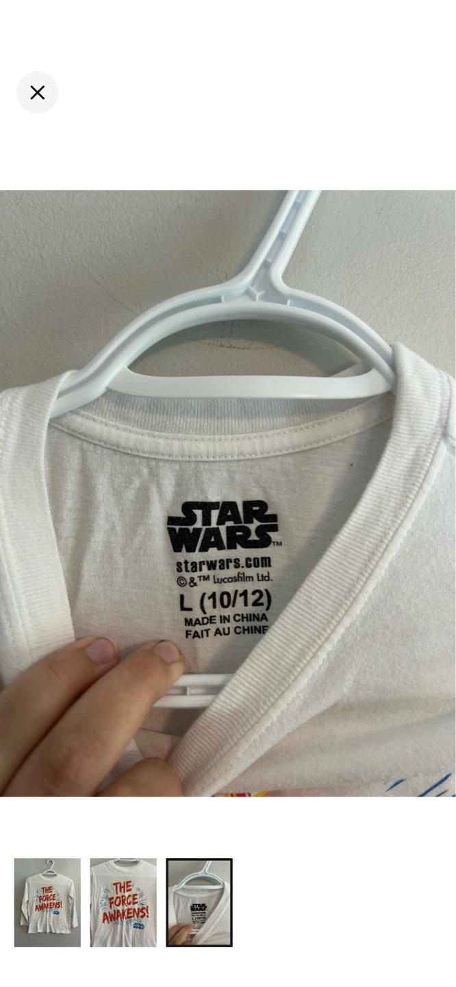 Star Wars The Force Awakens Long Sleeve T-Shirt - photo 3