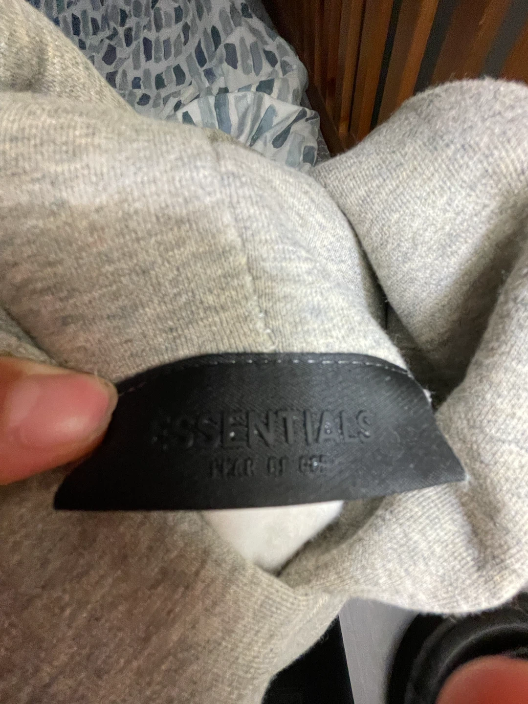 Essentials grey hoodie - photo 5