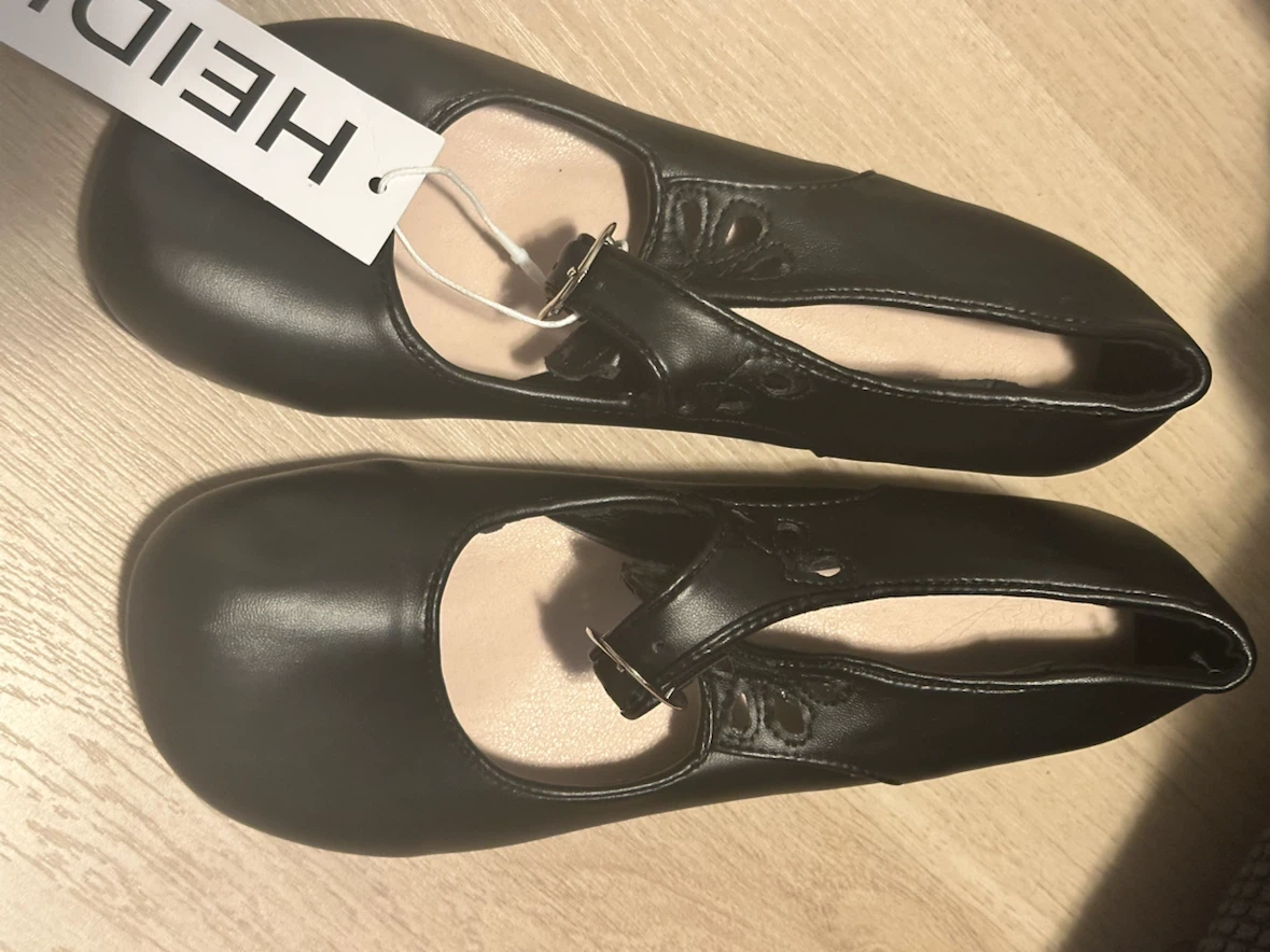 Heidi Black Mary Jane Shoes