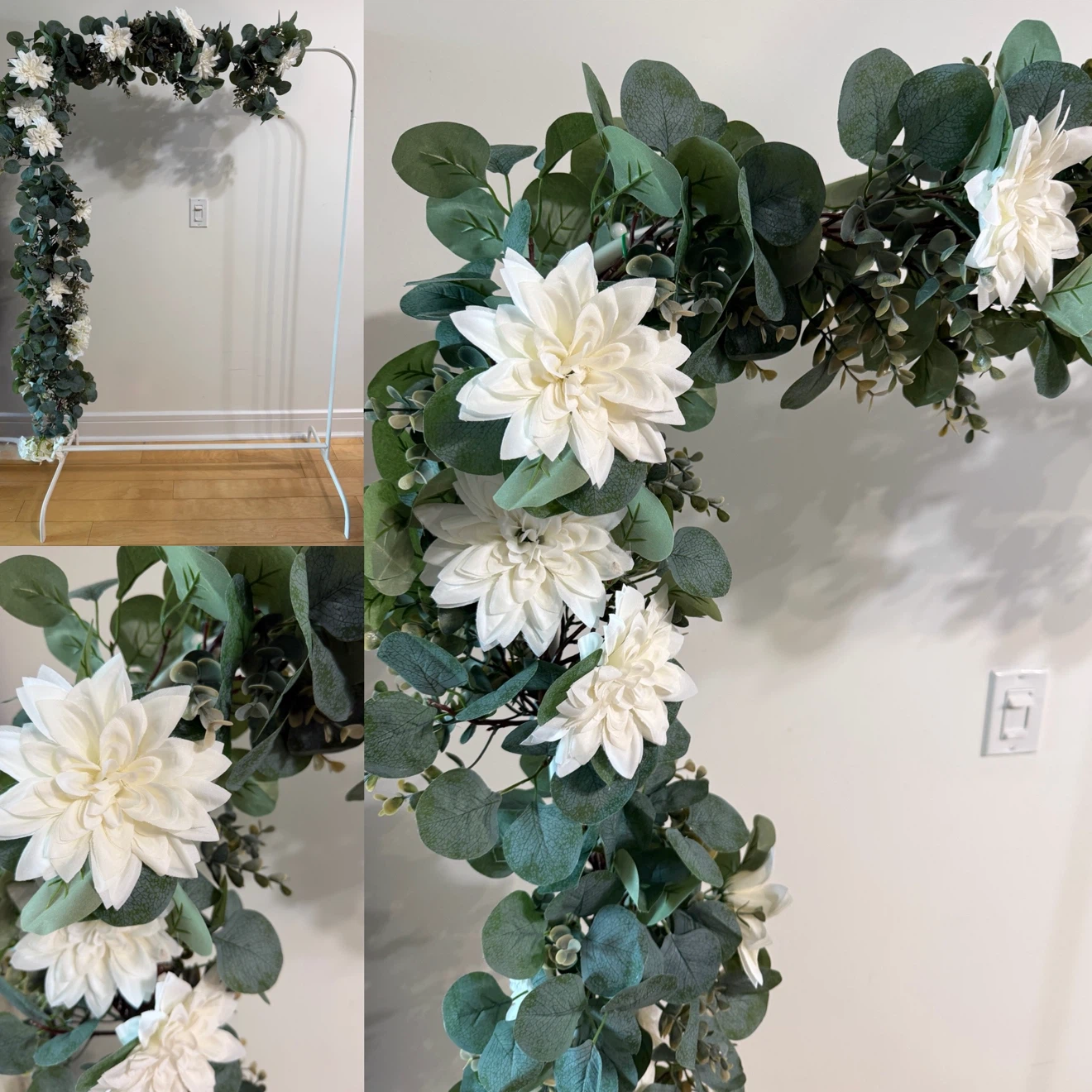 White Wedding Decor for 35-50 people - photo 5