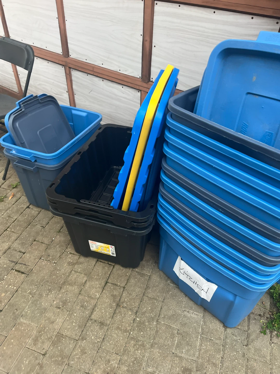 USED Storage Bins with Lids - photo 3
