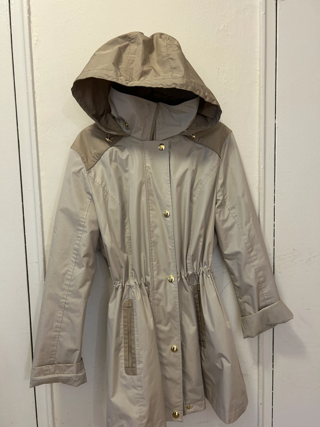 Liz Claiborne Tan Hooded Jacket - photo 2